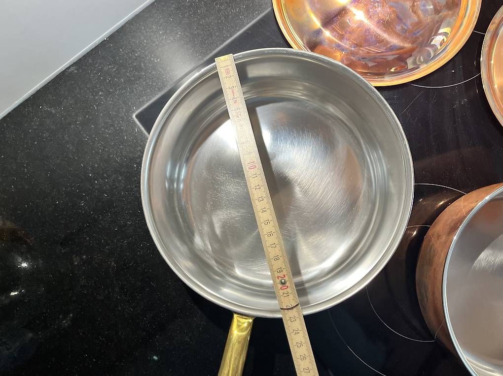Padelle: NEUE 2 Kupfer Pfannen von Spring Culinox – Nuovo e nell'imballaggio originale da Basel venduto da thi0ja 3