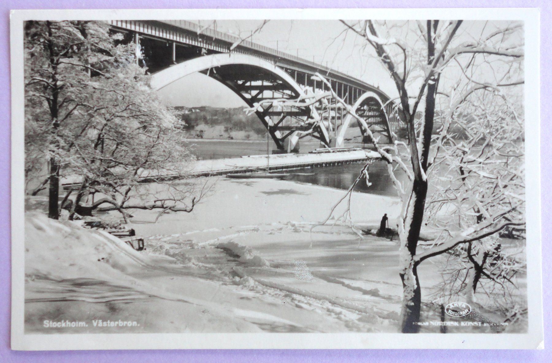 Cartoline postali: Stockholm, Västerbron – Usato da Fétigny venduto da Billy2miny