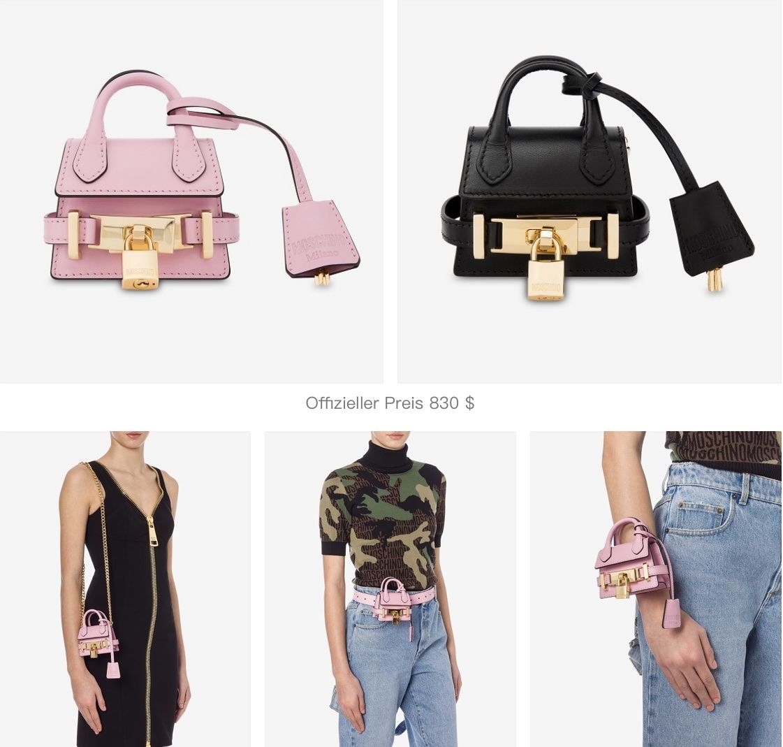 Moschino Borse da donna: Mini Moshino Tasche, royalblau. NEU – Nuovo (secondo la descrizione) da Bergdietikon venduto da pinkerton13 5