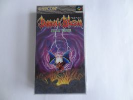 Demon's Blazon / Demon's Crest Super Famicom SNES Japan NEU