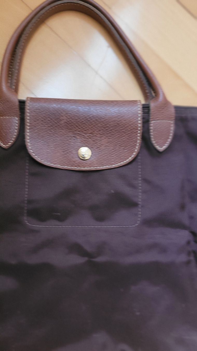 Longchamp Taschen für Damen: Longchamp sac pliage brun marron – Gebraucht aus Echallens von frimousse2008 2