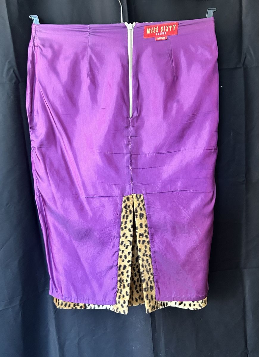 Miss Sixty Gonne: Miss Sixty leopard print skirt, size M, spring chic! – Usato da Zürich venduto da Mistral61 4