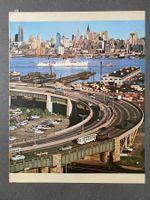 Original Vintage Poster - Skyline Manhattan