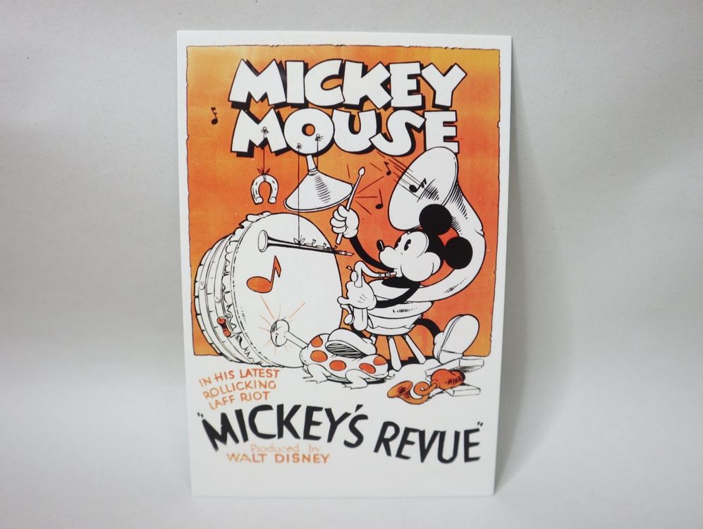 AK Disney Micky Maus Mickey's Revue Postkarte Kaufen auf Ricardo
