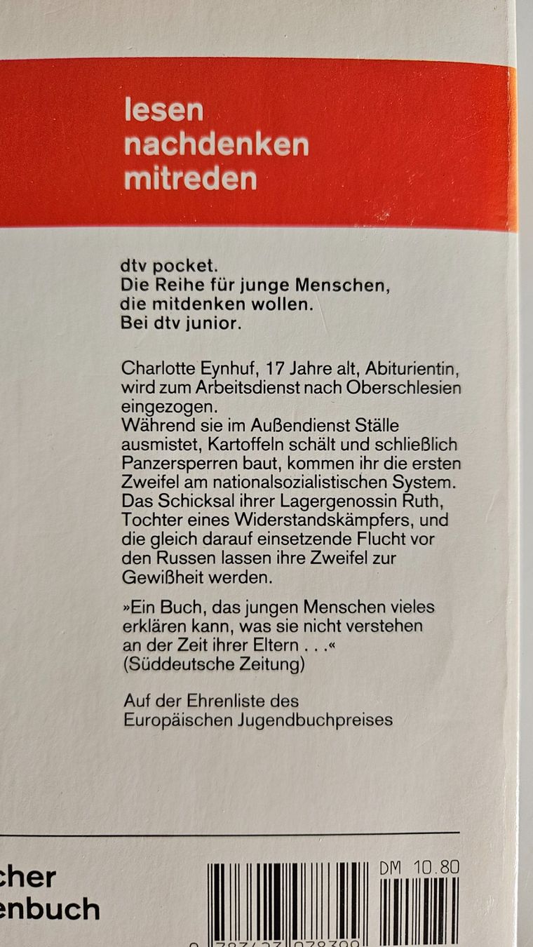 Libri: 4 Jugendbücher dtv Pocket – Usato da Basel venduto da True_Hofer_Store 3