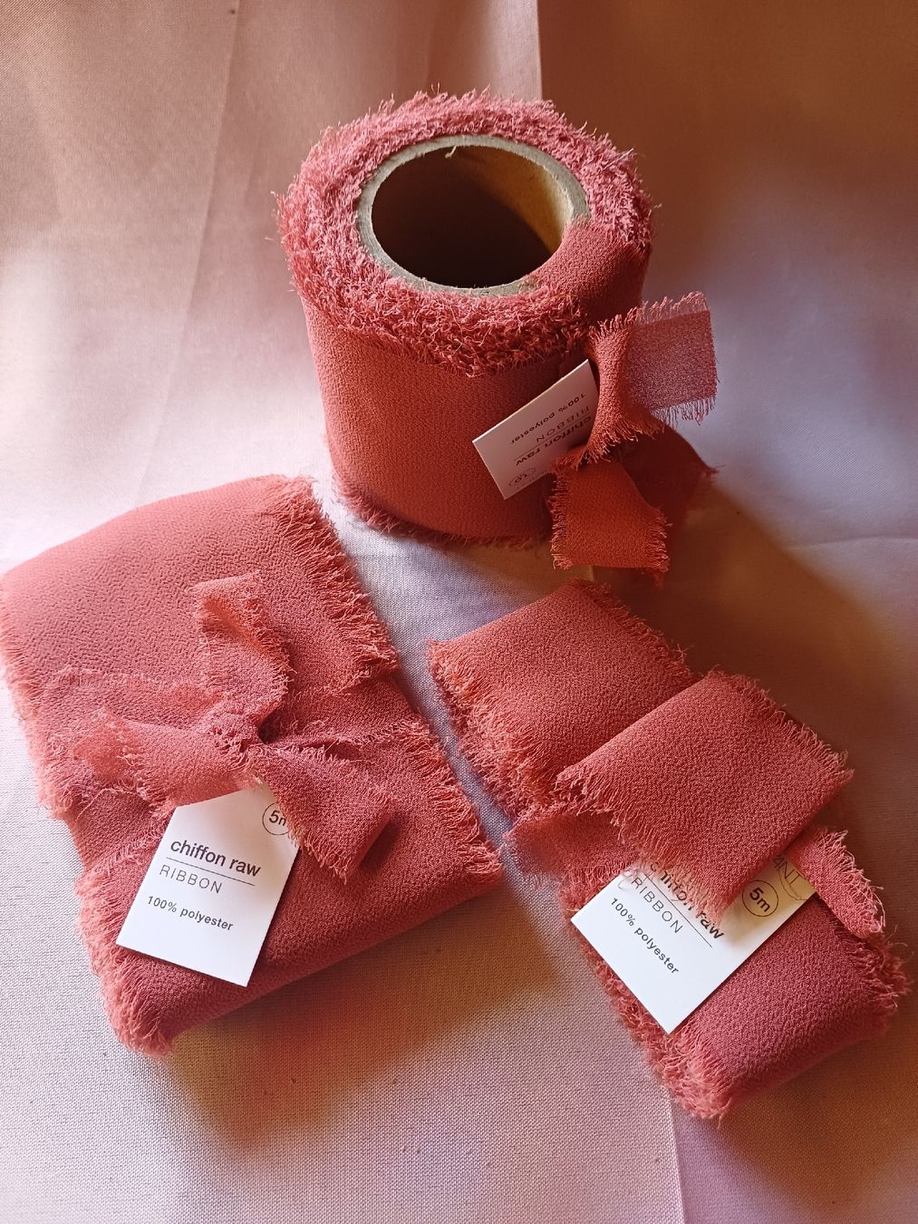 Nastri decorativi: neu: 3er Set Chiffon Band von Vivant  – Nuovo e nell'imballaggio originale da Nassen venduto da verrueckt