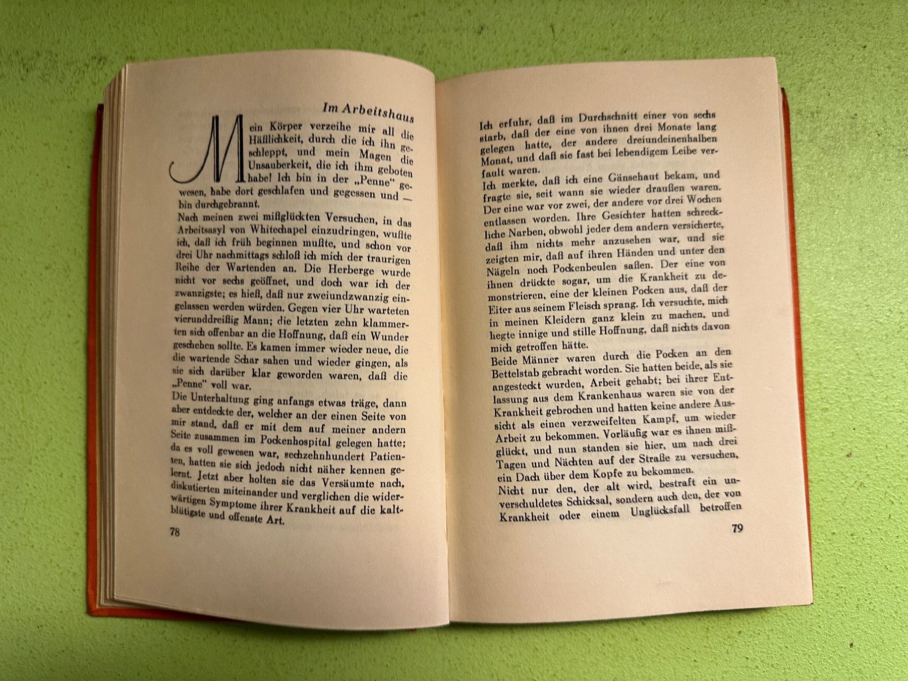 Libri: Jack London: Menschen der Tiefe 1928 – Usato da Zürich venduto da allp 5