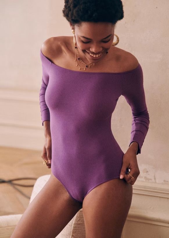 Sezane Top: Sézane body Gr. XS – Nuovo (secondo la descrizione) da Genève venduto da sunandwind