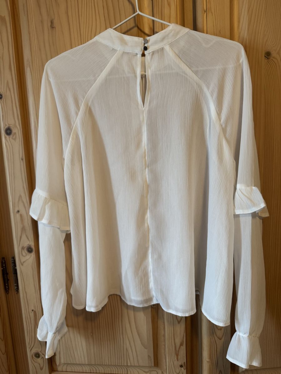C&A Blusen: Clockhouse Bluse, Gr. 36, weiss, neuwertig – Neu (gemäss Beschreibung) aus Hergiswil NW von kaufe_bei_kaufmann 4