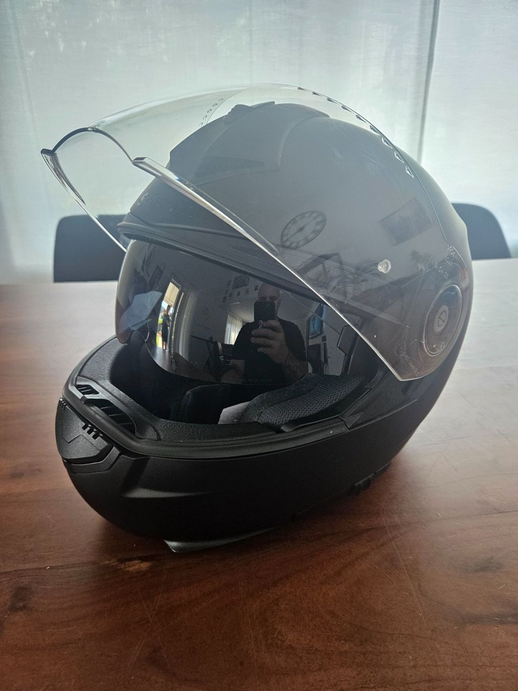Schuberth Caschi & visiere: Motorradhelm Klapphelm Schuberth schwarz Grösse L gebraucht – Usato da Flaach venduto da nenad333 1
