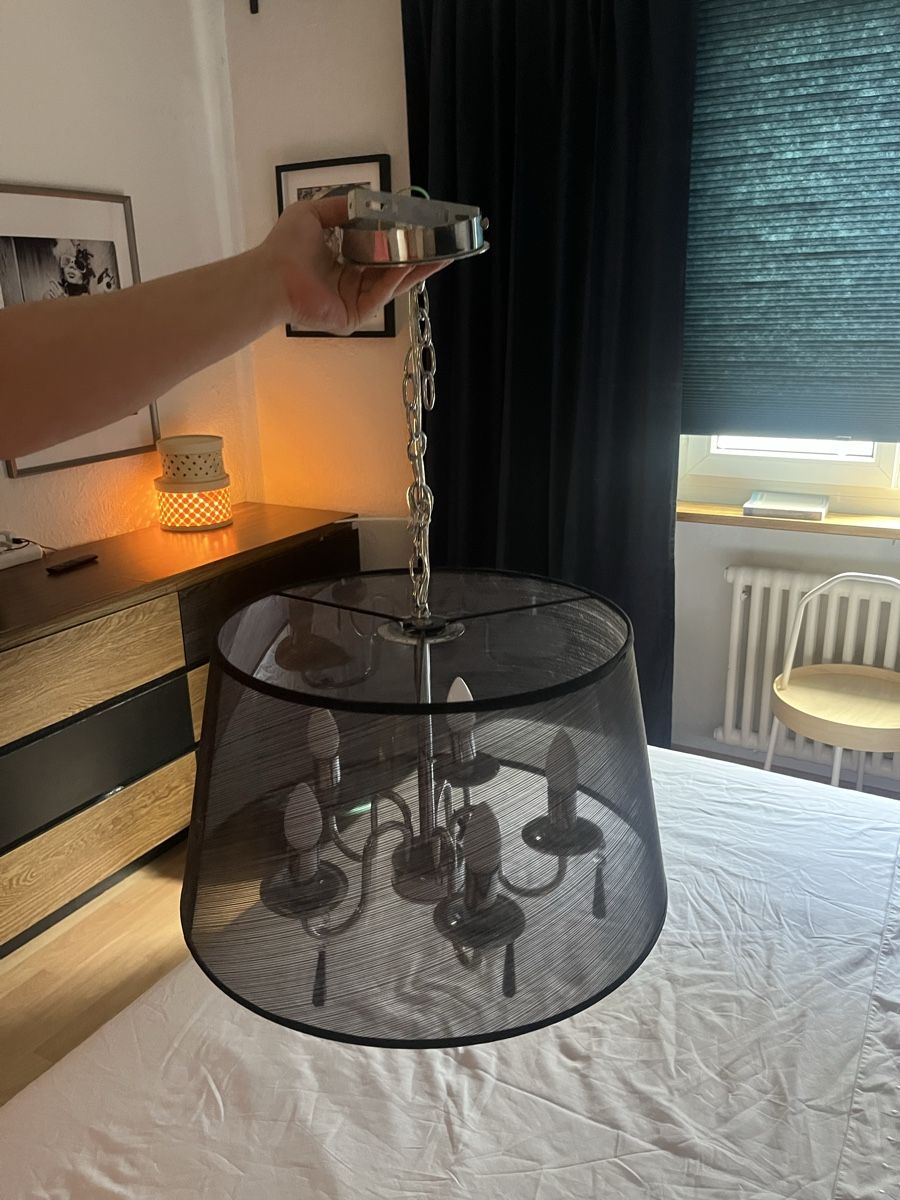 Lustres & lampes de plafonds: Designer Chandelier with Crystal Elements  – D'occasion à Urdorf par ale_yvd2