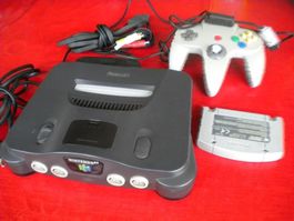 N-64  für Geburtstag Retro Set mit Spiel