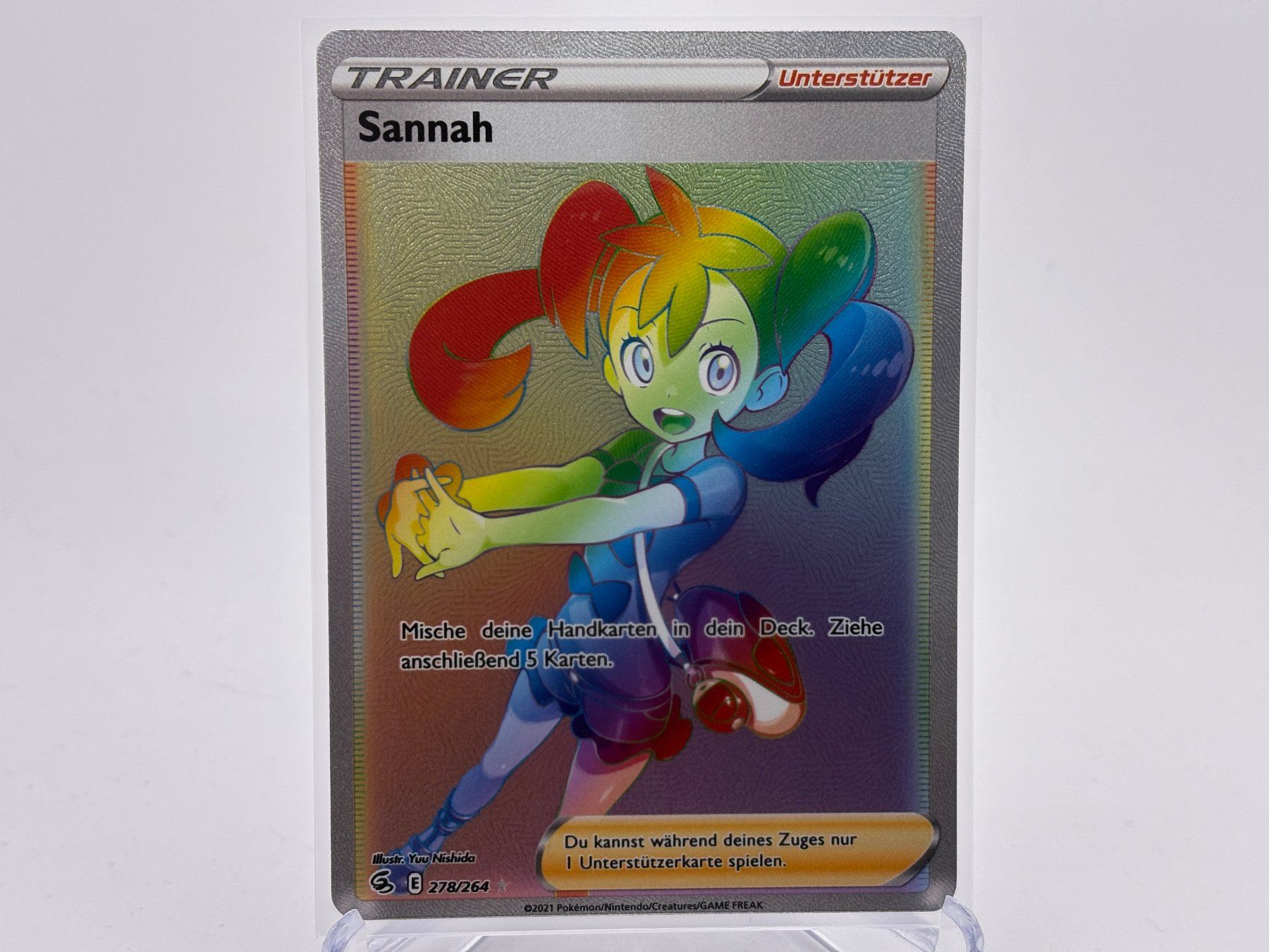 Pokémon Carte collezionabili: Fusionsangriff - Sannah  (FST 278) - DE – Nuovo (secondo la descrizione) da Allschwil venduto da Bullach