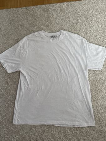 Oversized T-Shirt, Weiss, Grösse S