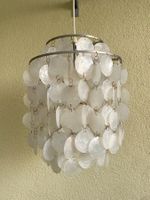 Muschellampe mit 2 Ringen, vermutlich Verner Panton