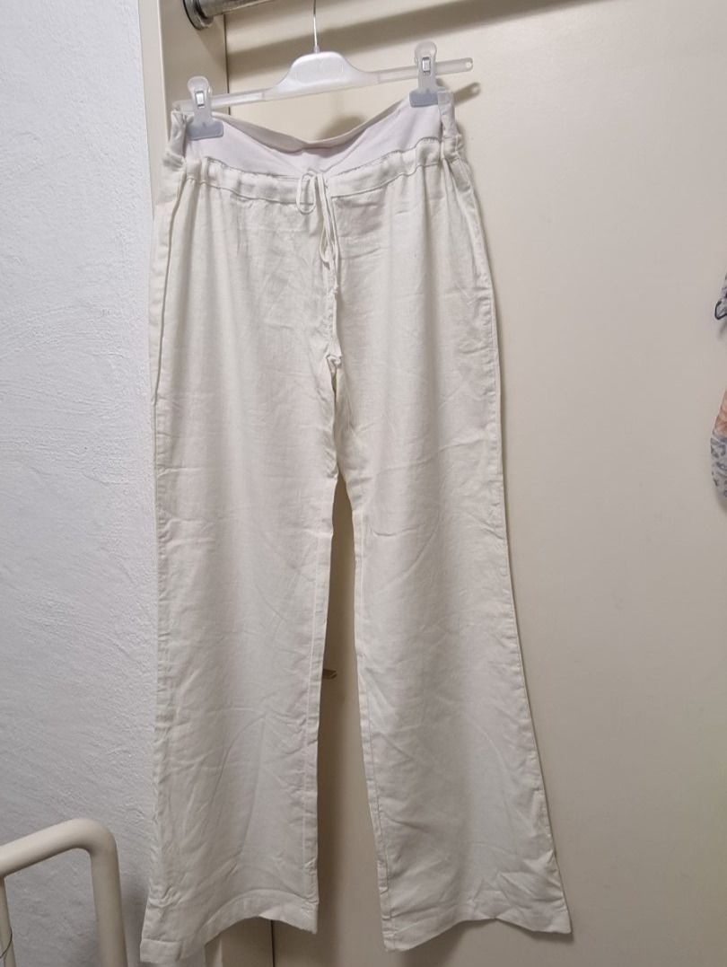 Pantaloni: Hosen, Leinen Gr.L, weiss neu – Nuovo e nell'imballaggio originale da Geroldswil venduto da Agapanthus22 2