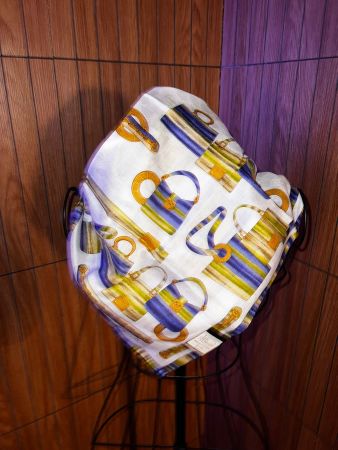 CELINE Paris Tuch 57x57 Neu Baumwolle Vintage Stil