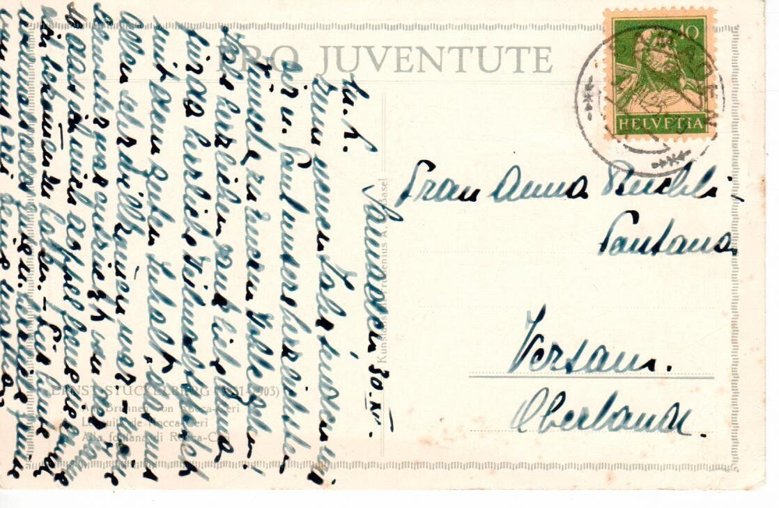 Alle Briefmarken: Pro Juventute Karte – Gebraucht aus Wolhusen von Curver9 1