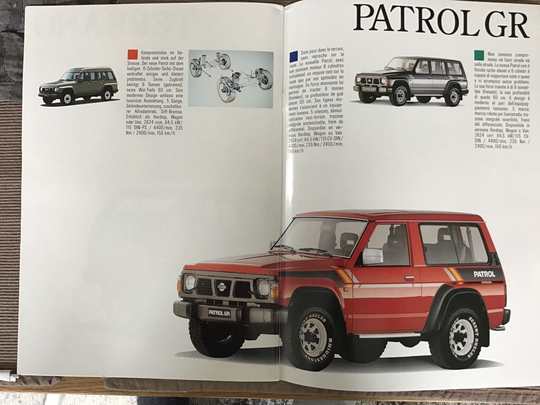 Nissan Dokumente: Nissan Verkaufsprospekt Programm 1990 – Gebraucht aus Scherzingen von Starseller62 7