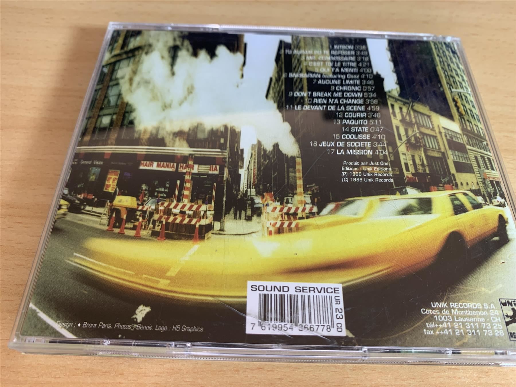 CD: Sens Unik – Tribulations - 2 CD – Usato da Rikon im Tösstal venduto da Alpenmutz 1
