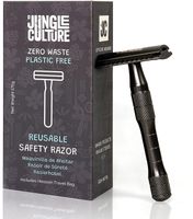 Jungle Culture Wiederverwendbare Rasierhobel in Met. Schwarz