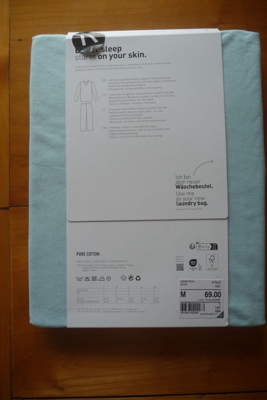 Calida Pyjamas: Calida Pyjama, Men Gr.M – Neu und originalverpackt aus Zürich von Edje 1