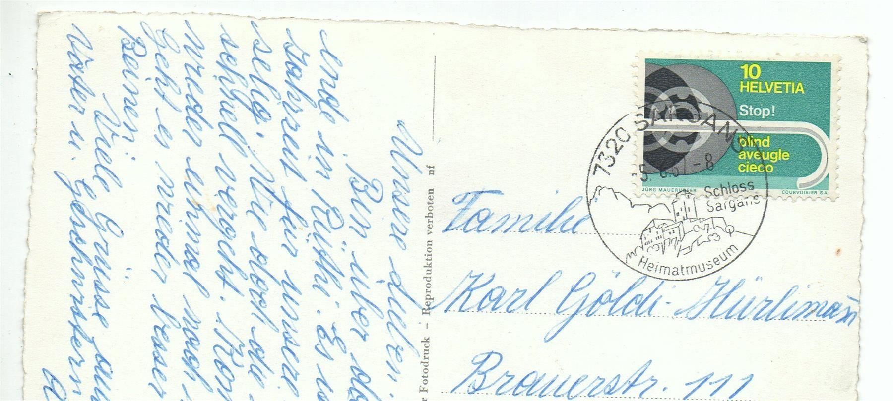 Cartoline postali: RÜTHI SG im Rheintal – Usato da Jona venduto da philajona 1