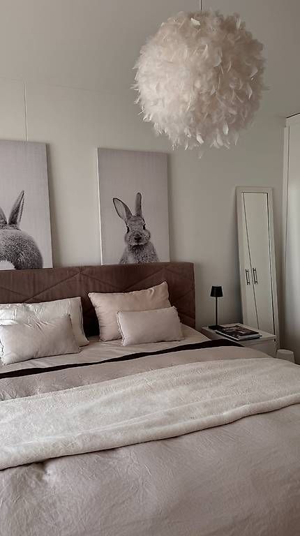 Posters & Illustrations: JUNIQE Leinwandbilder Hasen  2er Set – D'occasion à Uitikon Waldegg par eka_76f8 2