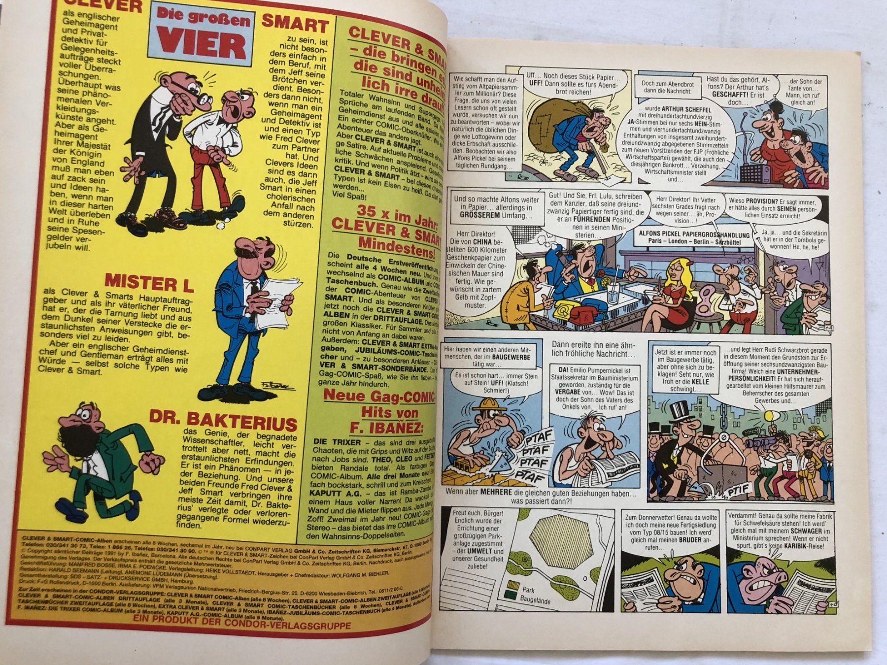 Fumetti: CLEVER & SMART - Nr.108 - 1.Auflage – Usato da Schaffhausen venduto da durruti 2