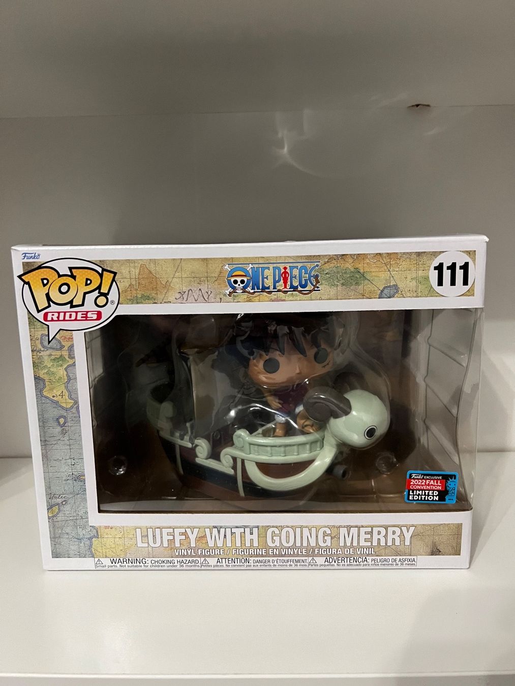 Funko Statuette: Funko Luffy with going Merry - one piece – Nuovo (secondo la descrizione) da Winterthur venduto da Fischinho