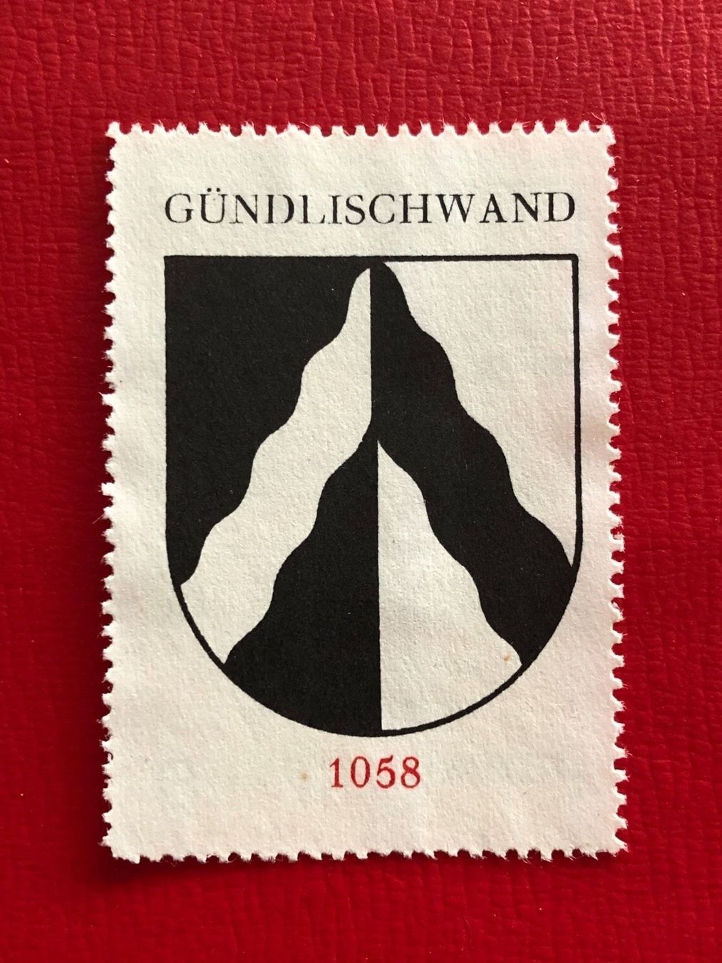 Alle Briefmarken: Vignette Gündlischwand: von Kaffee Hag – Neu (gemäss Beschreibung) aus Biel/Bienne von TomBaBi
