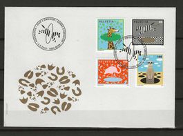 F1741 - FDC Animal autour du monde