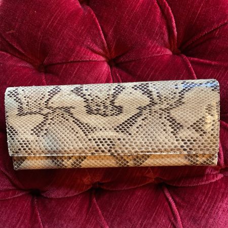 VINTAGE Antique Exotic Leather Bag Condition: Perfect