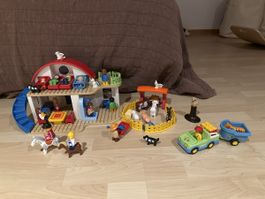 Grosses Playmobil Haus mit Tieren und Zubehör, Top!
