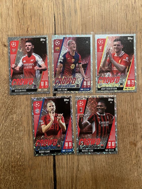 CROWD CONECTION- EL DIEZ - LIMITED EDITION TOPPS MATCH ATTAX 1