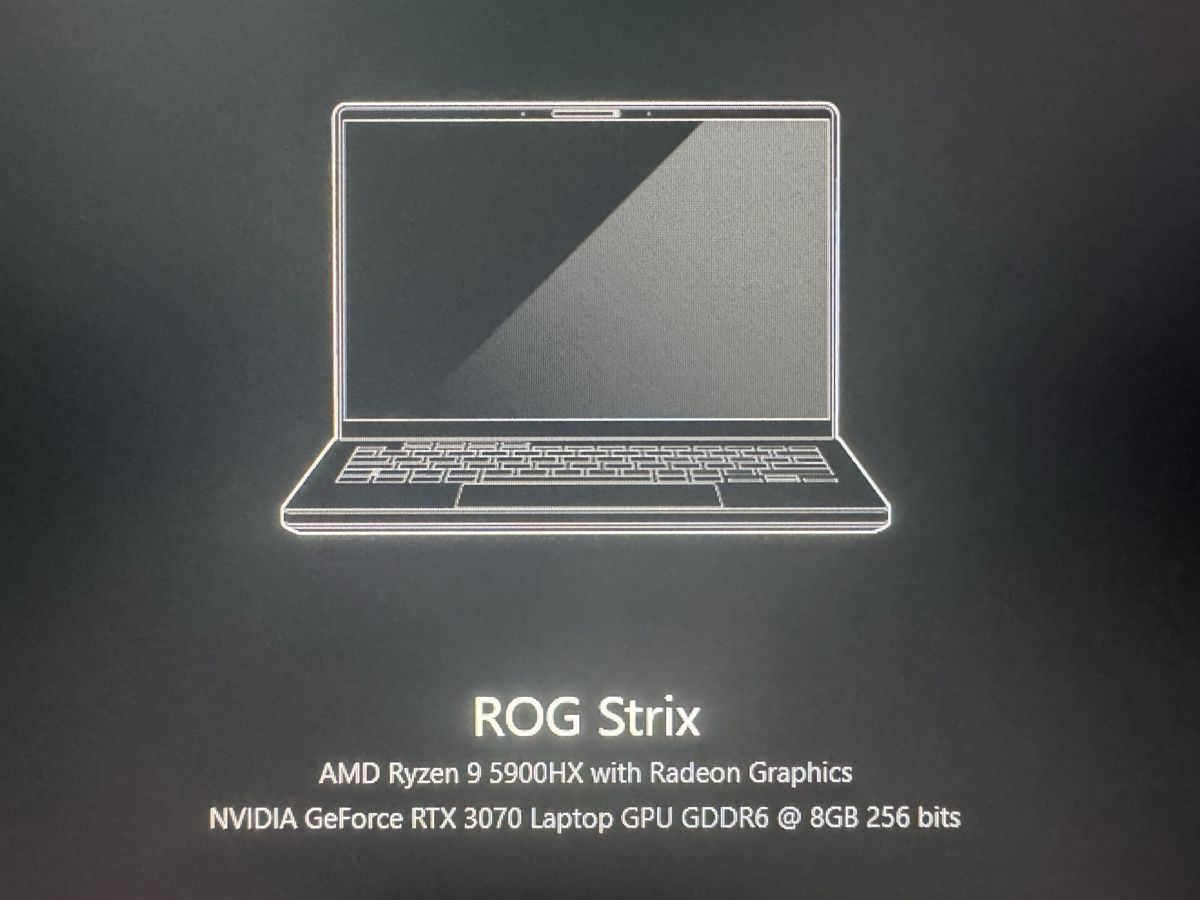 Asus Notebook: ROG Strix Laptop AMD Ryzen 9 RTX 3070 gebraucht – Usato da Zürich venduto da Ladd