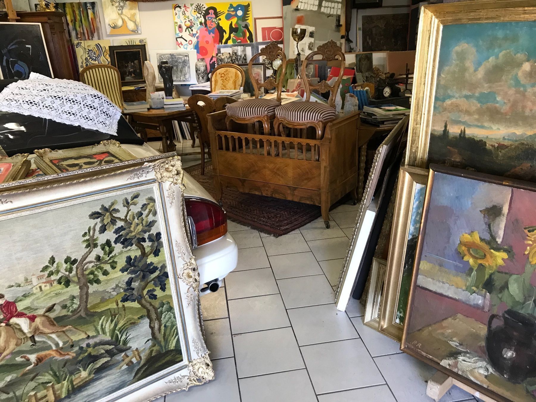 Betten: Antikes Kinderbett Nussbaum Biedermeier – Gebraucht aus Frasnacht von Kulturpalast 9
