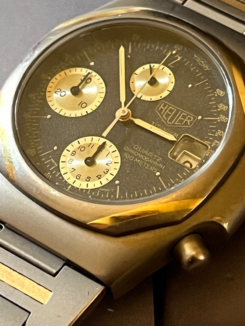 Tag Heuer Orologi: Heuer Or/titanium rare Yacht Timer Chronographe – Usato da GENEVE venduto da hehakasapa 8