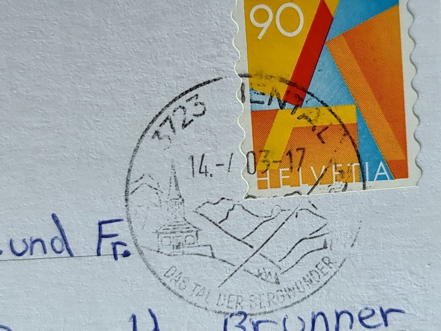Cartes postales: Ansichtskarte Kiental 2003 – D'occasion à Dintikon par Vexi 1