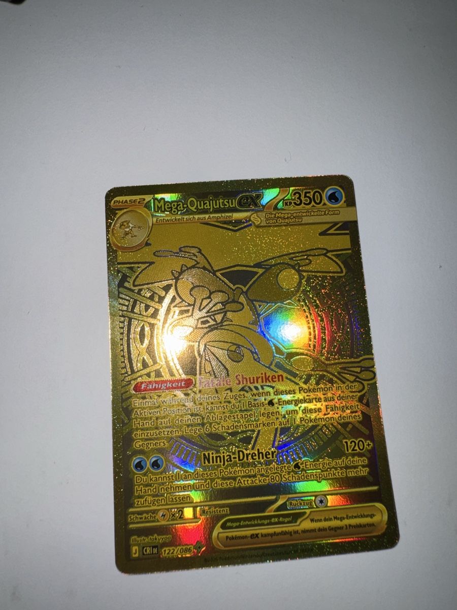 Karten: Mega Quajutsu Ex 122/086 – Neu und originalverpackt aus Buttikon SZ von vxl_5n6d 1