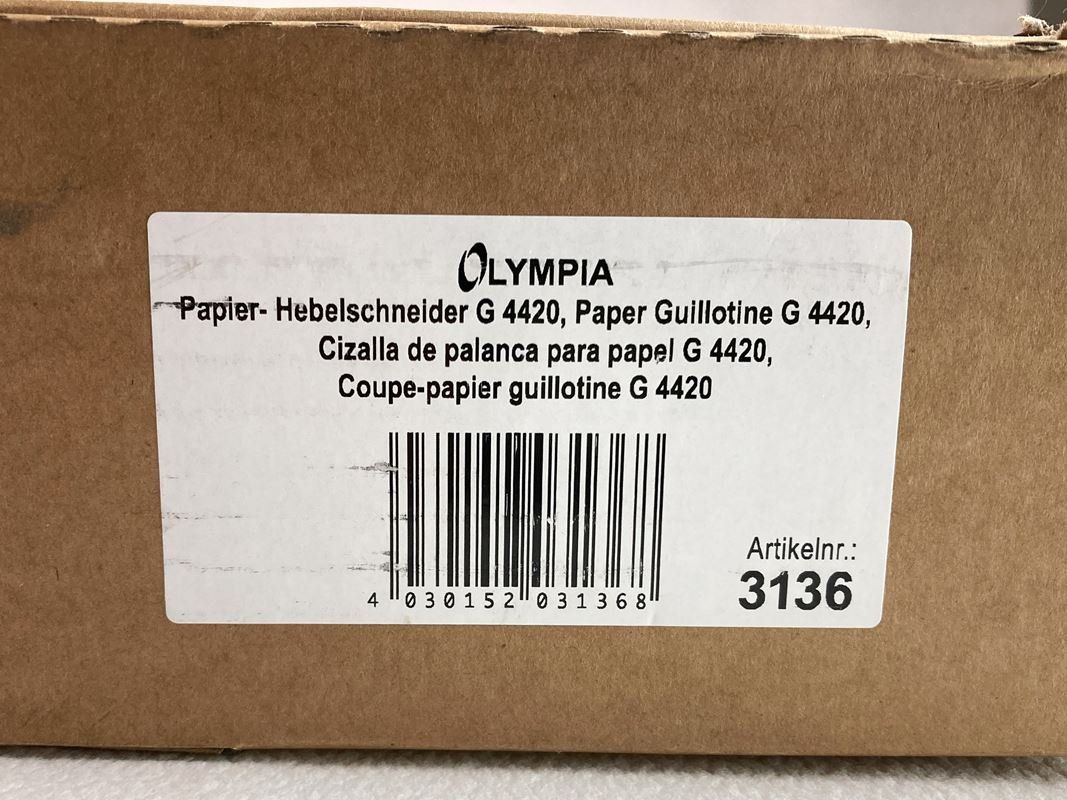 Alle Werkzeuge: OLYMPIA | G4420 | Hebelschneider | Blau – Neu (gemäss Beschreibung) aus Wittenbach von Restwert_St-Gallen 8