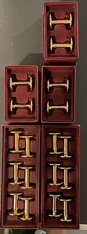 Strumenti musicali: Tischaccessoire Set goldfarben hochwertig  – Usato da Würenlos venduto da pip_5n6d 3