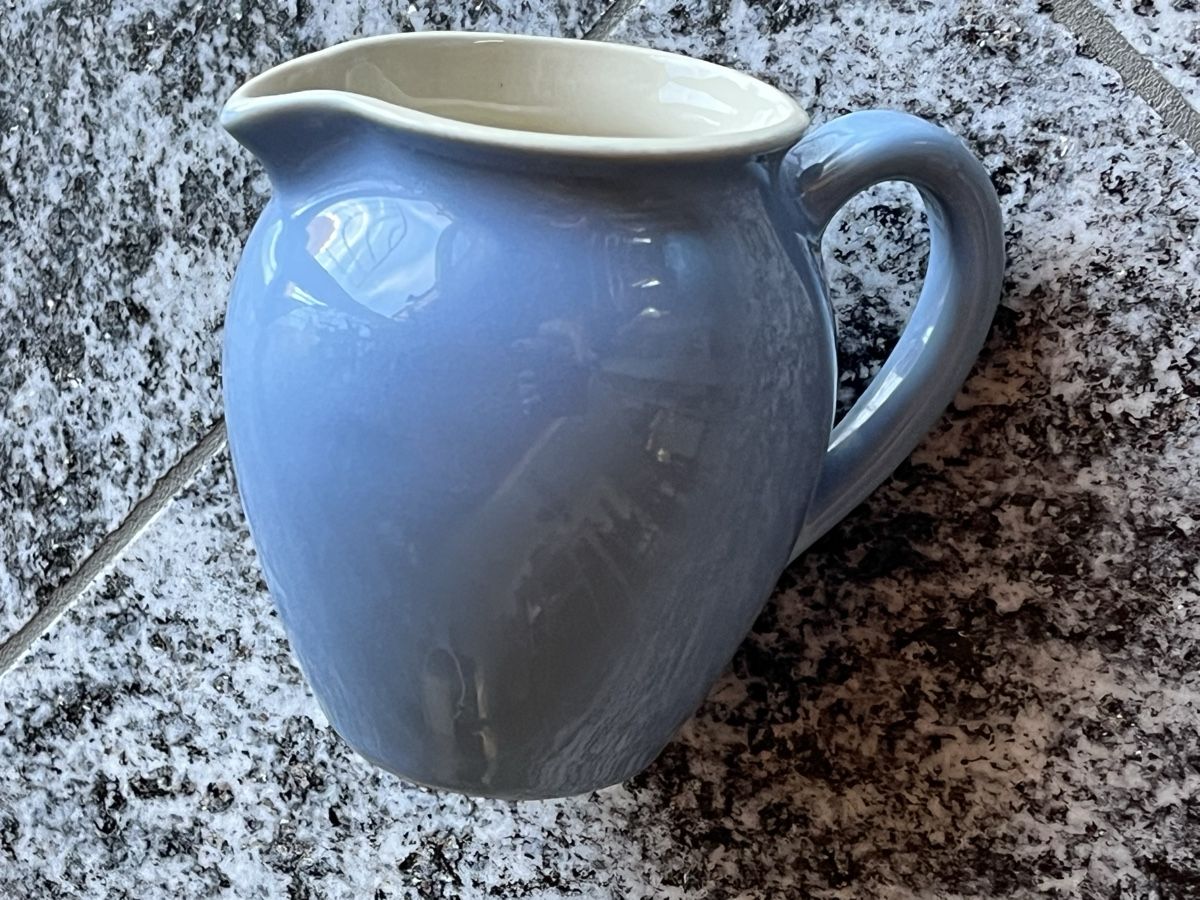 Caraffe: Milchkrüglein von Rössler, blau – Usato da Chur venduto da Moca17