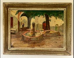 HARALD FREDRIKSSON (1902-1973) Gemälde Monogrammiert HF