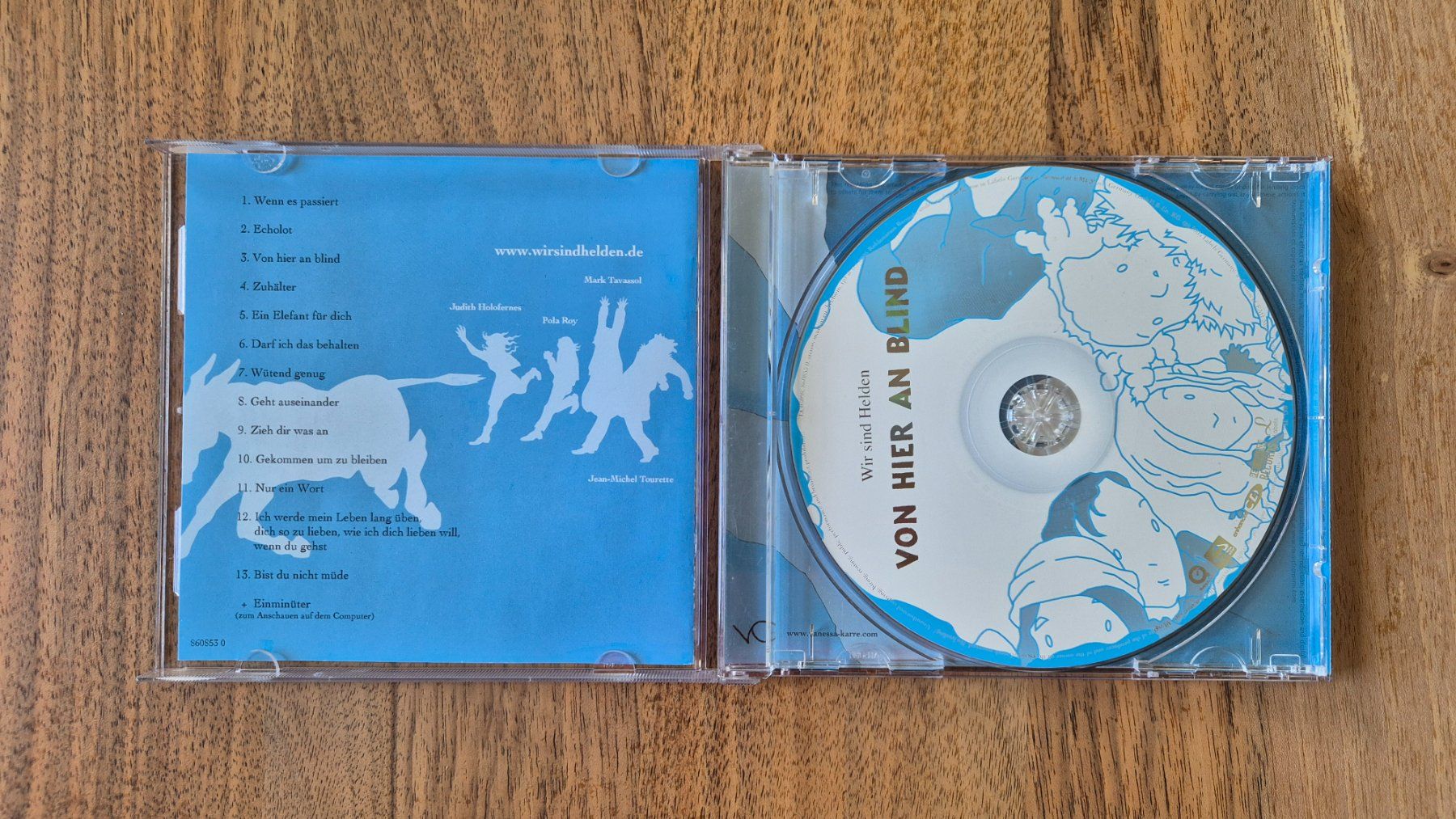 CD: Wir sind Helden Von Hier An Blind CD – Usato da Lumbrein venduto da gianandris 1