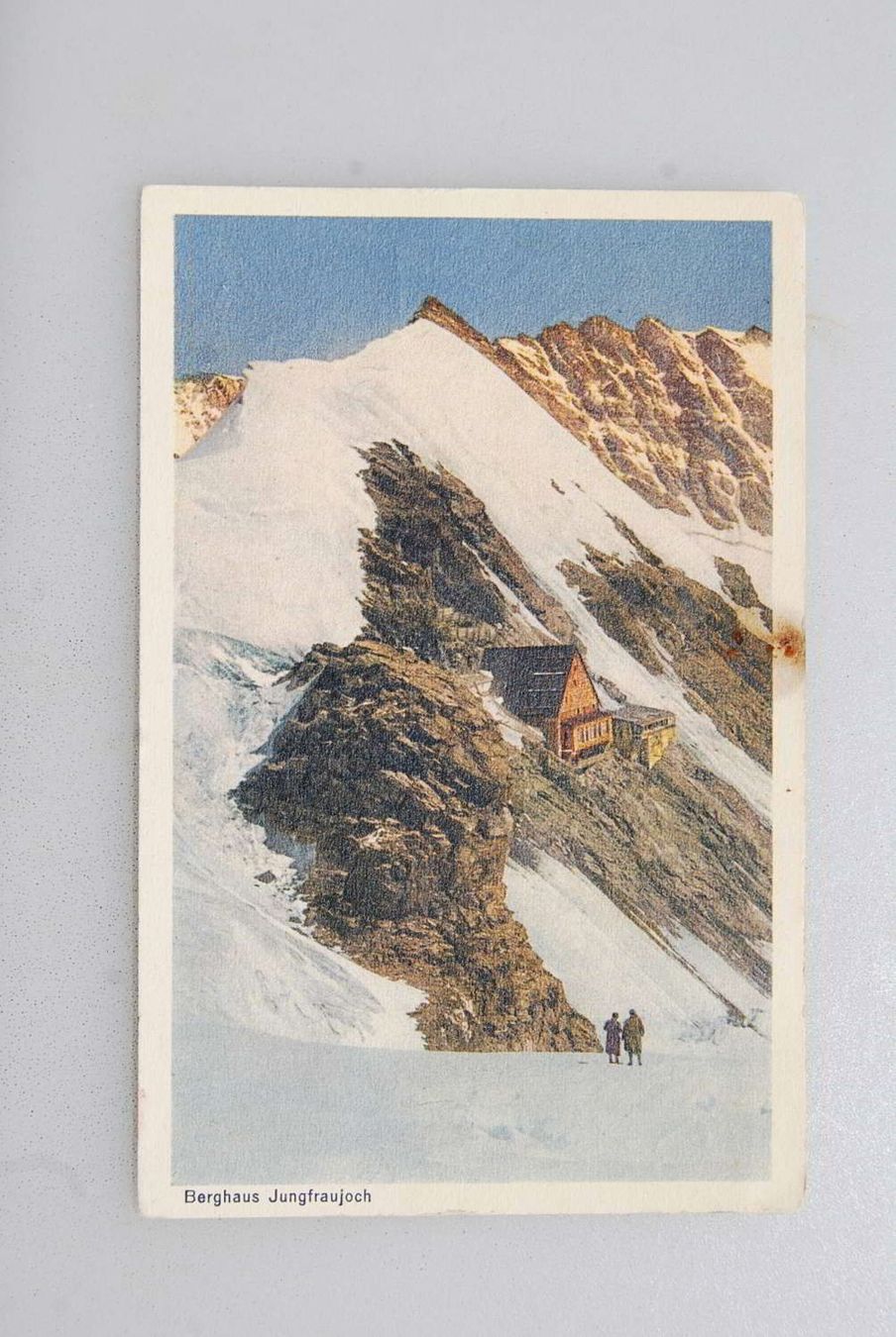 Ansichtskarten: AK Berghaus Jungfraujoch – Gebraucht aus Rüfenacht BE von Toro06