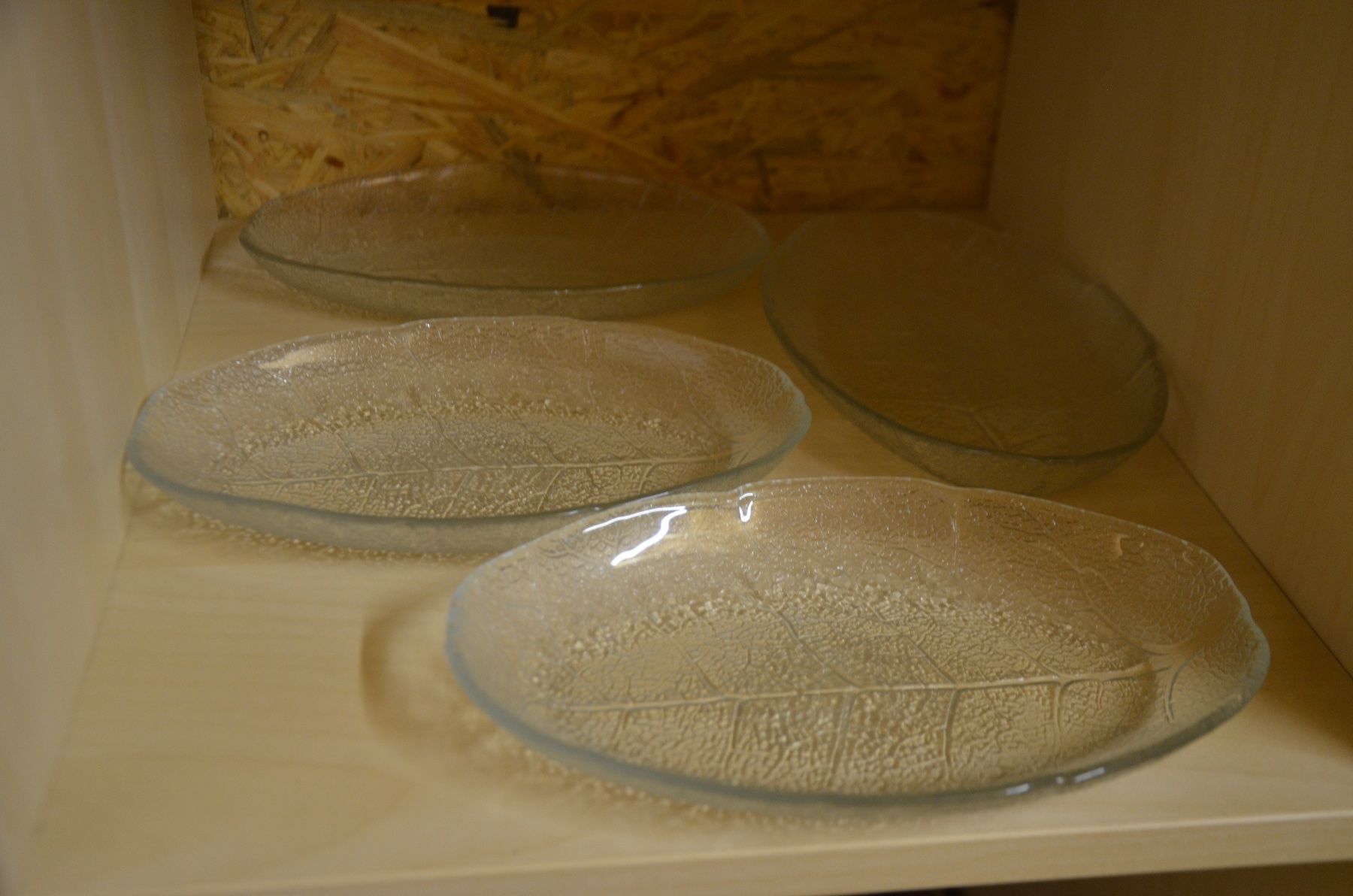 Teller: 4 TELLER GLAS – Gebraucht aus Chiasso von Dolly015 1