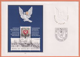 1995 Basler Taube-Block Nr. W79 auf FDC