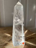 Bergkristall Obelisk Pyramide (Höhe 14cm)