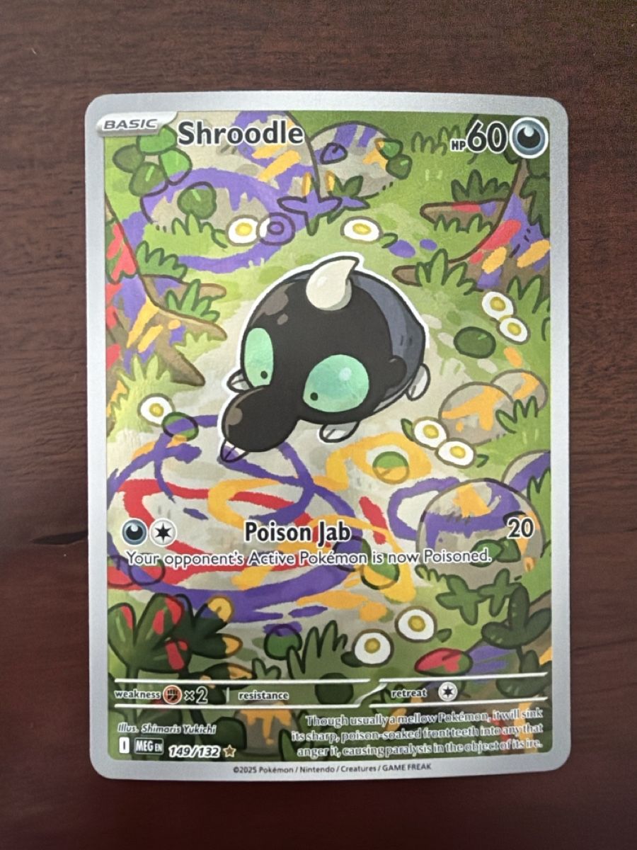 Pokémon Carte collezionabili: Shroodle (MEG 149) – Nuovo (secondo la descrizione) da Emmenbrücke venduto da Pack_Ripper